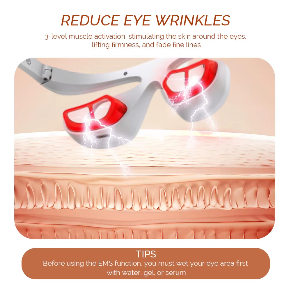 3D Eye Beauty Massager Fade Dark Circles Reduce Eye Wrinkles Relieve Eye Fatigue Eye Massage Device